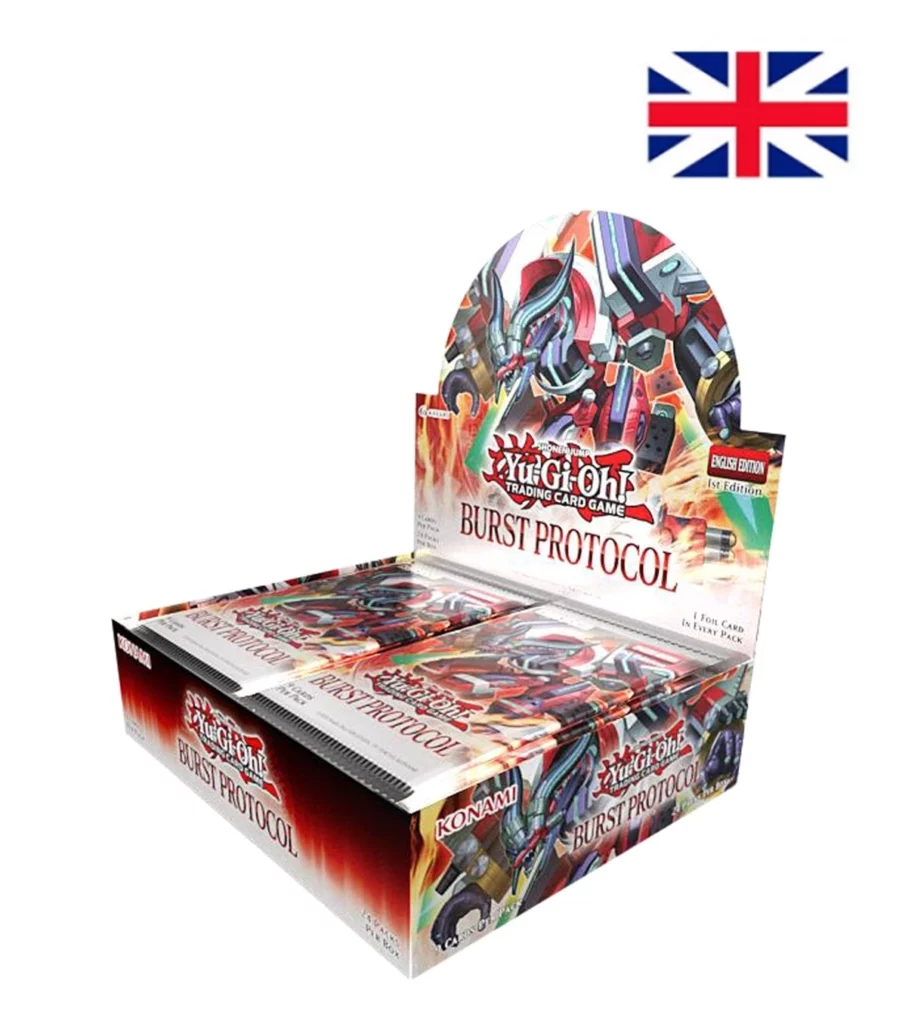 Booster Box Display (24 Sobres) Burst Protocol Inglés - Yu-Gi-Oh!