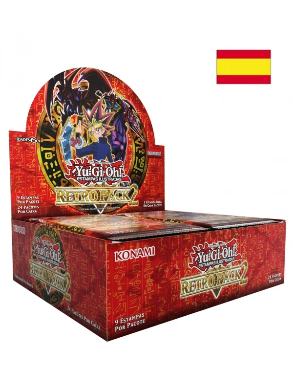 Booster Box Display (24 Sobres) Retro Pack 2 Español - Yu-Gi-Oh!