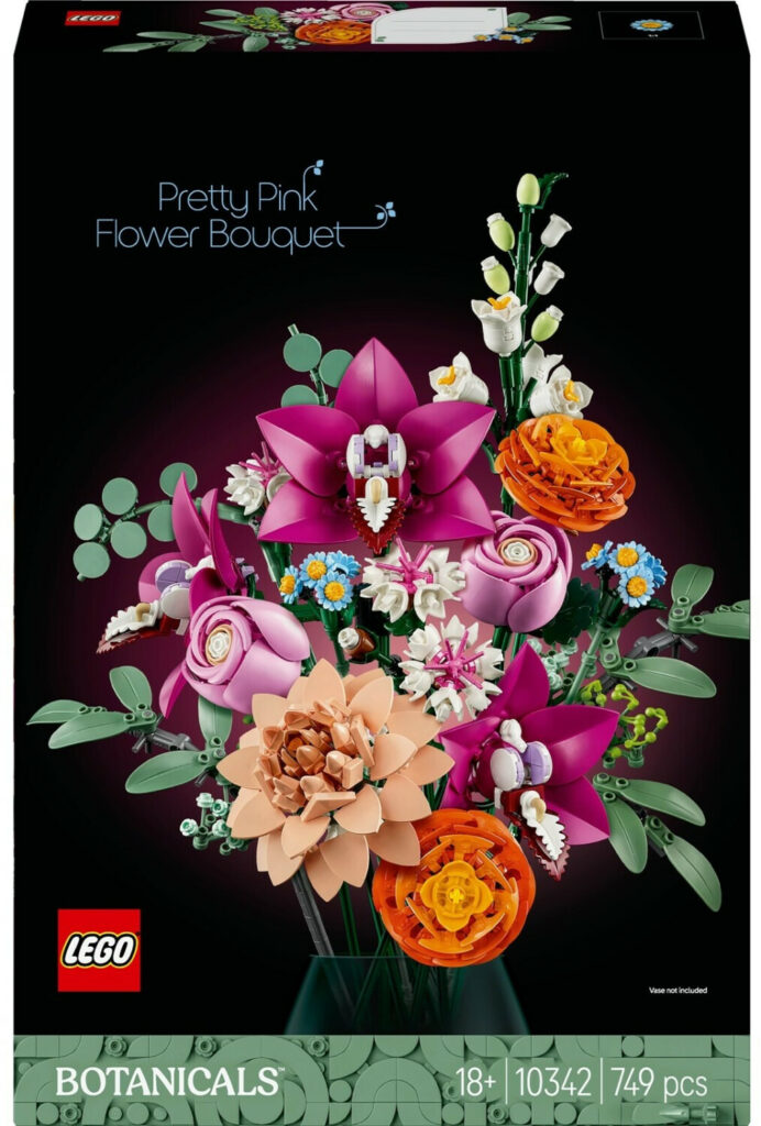LEGO BOTANICAL - RAMO DE FLORES FANTASIA EN ROSA