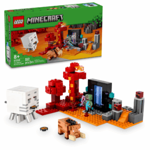 LEGO MINECRAFT EMBOSCADA EN EL PORTAL DEL NETHER