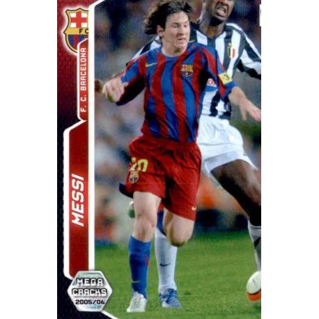 Comprar Trading Card Messi Nuevas Fichas Bis Barcelona Megacracks 2005-06