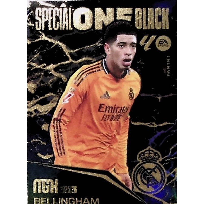 Cromos Futbol Bellingham Special One Black Real Madrid Megacracks 25 26 Panini