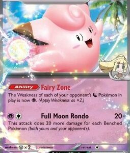 Clefairy ex de Lylia (JTG 056) Juntos de Aventuras - Lillie's Clefairy ex