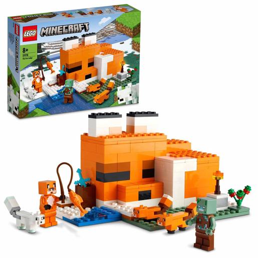 LEGO MINECRAFT EL REFUGIO-ZORRO