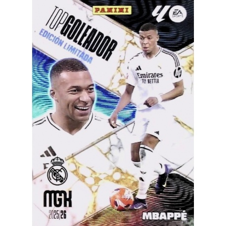 Mbappé Top Goleador Edición Limitada Real Madrid Megacracks 2025 26