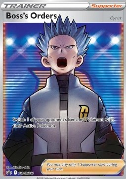 Órdenes de Jefes - Helio (SWSH 251) SWSH Black Star Promos - Boss's Orders - Cyrus