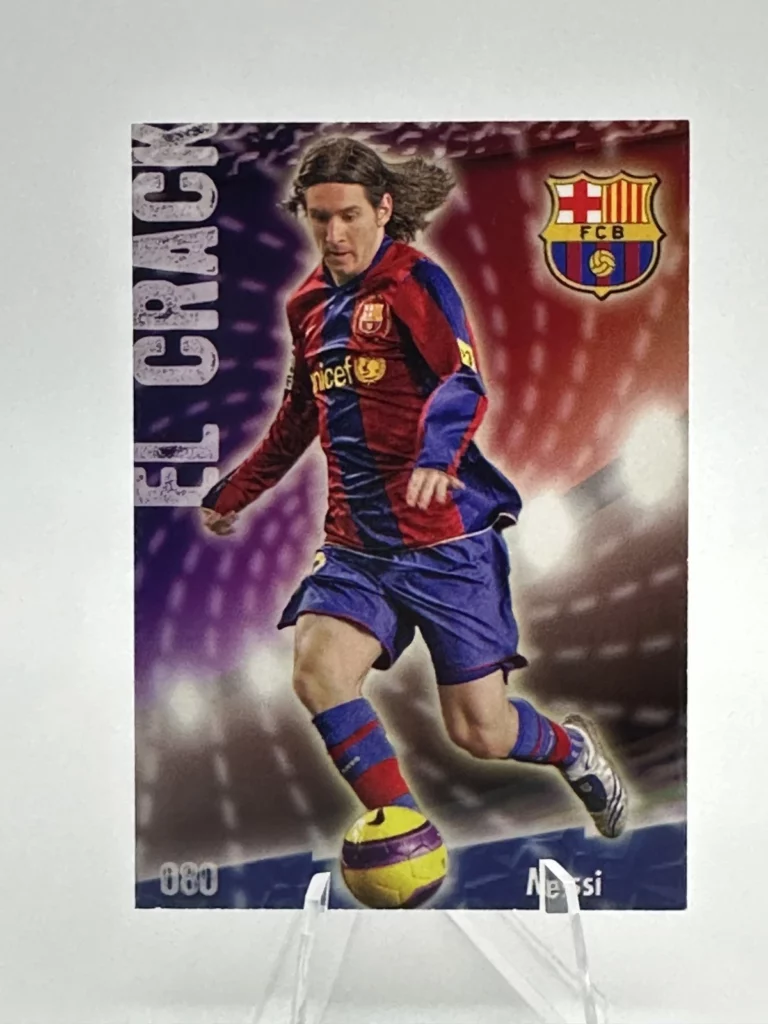 Lionel Messi Mundicromo #080 2008-09 Las Fichas de la Liga El Crack