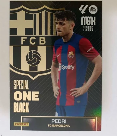 PANINI Pedri Special One Black Megacrack 2024 2025 MGK 24 25 Panini