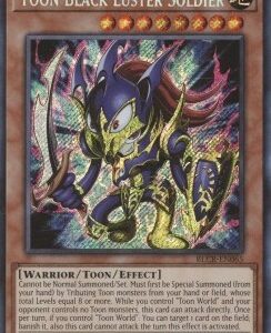 soldado del brillo negro toon