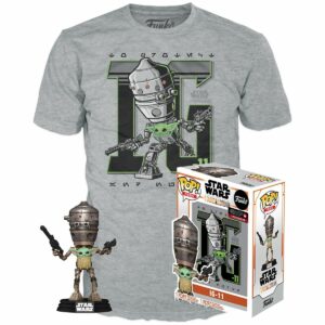 Set figura POP & Tee Star Wars IG-11 With the Child Exclusive M