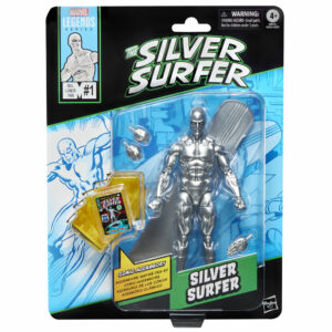 Figura Estela Plateada The Silver Surfer Marvel Legends Series 15cm
